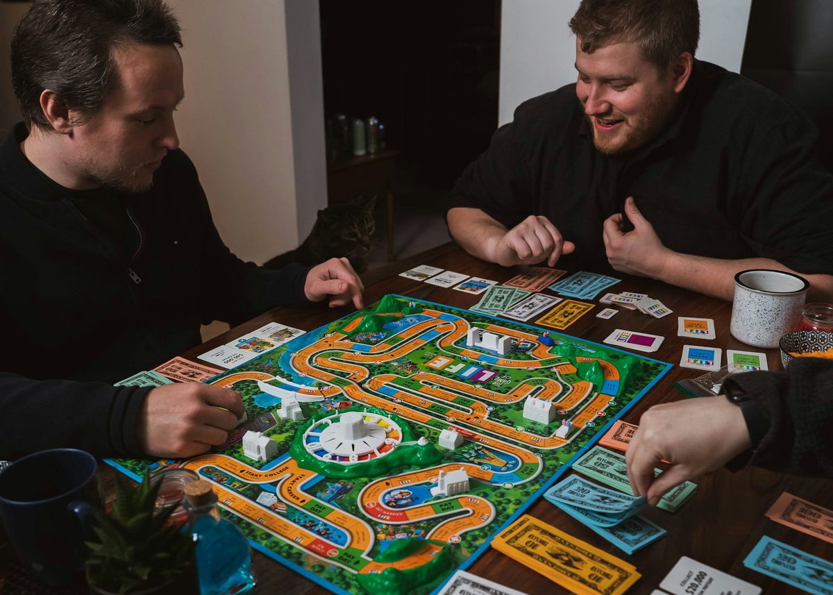 Board game night in Mount Pleasant